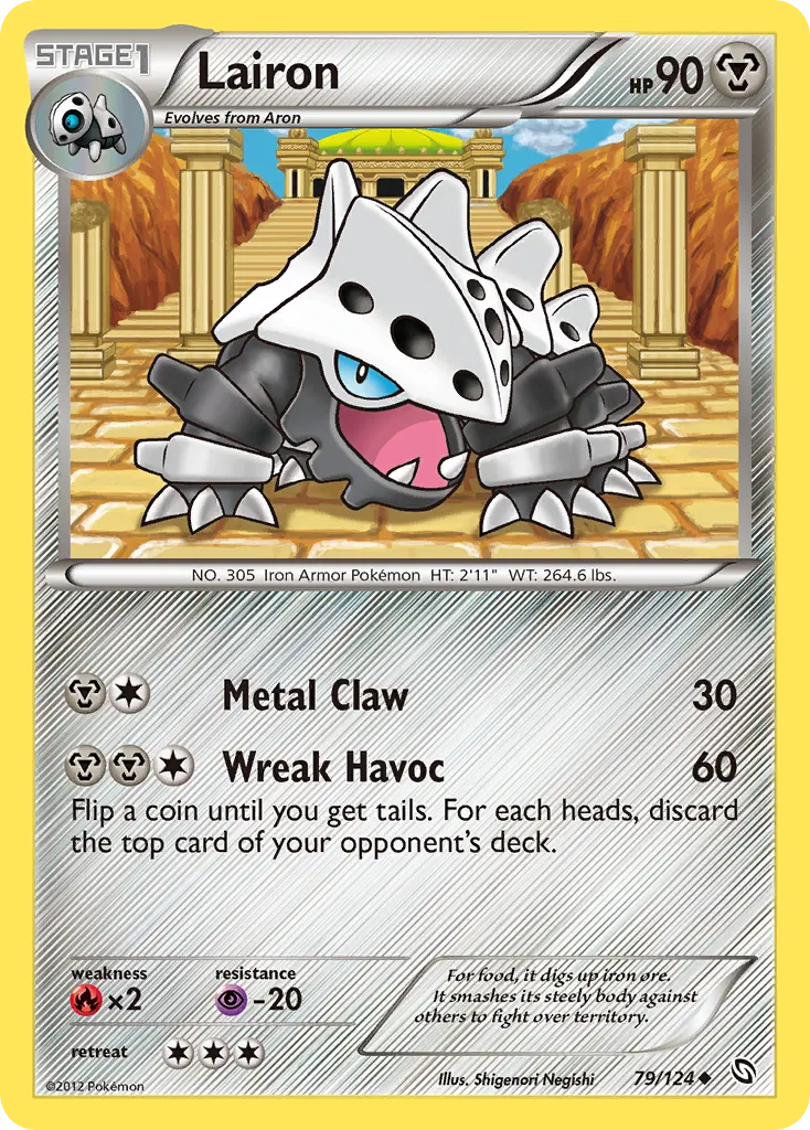 Lairon — Dragons Exalted — Pokemon