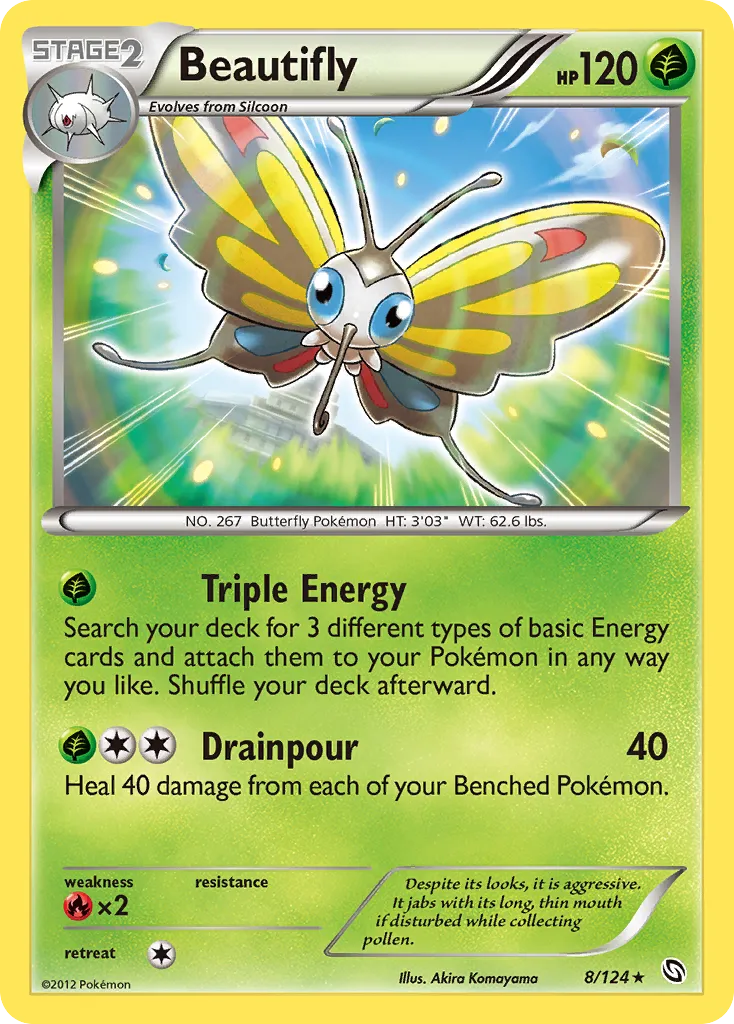 Beautifly — Dragons Exalted — Pokemon