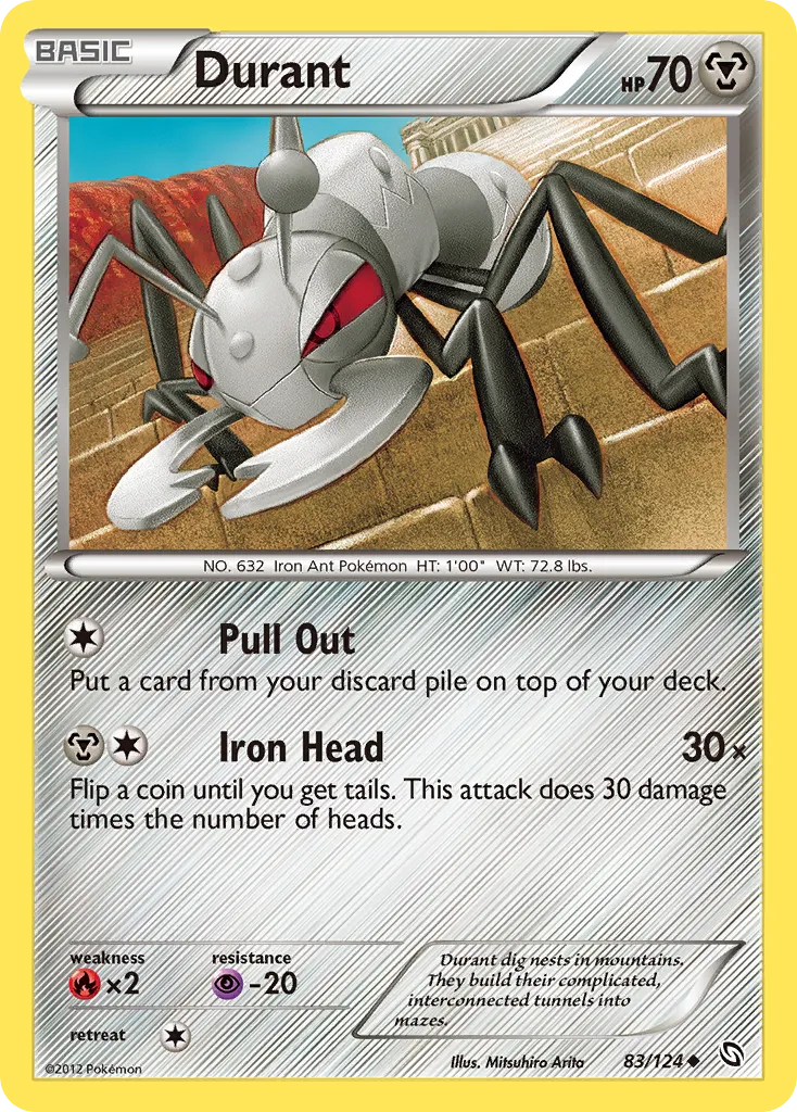 Durant — Dragons Exalted — Pokemon