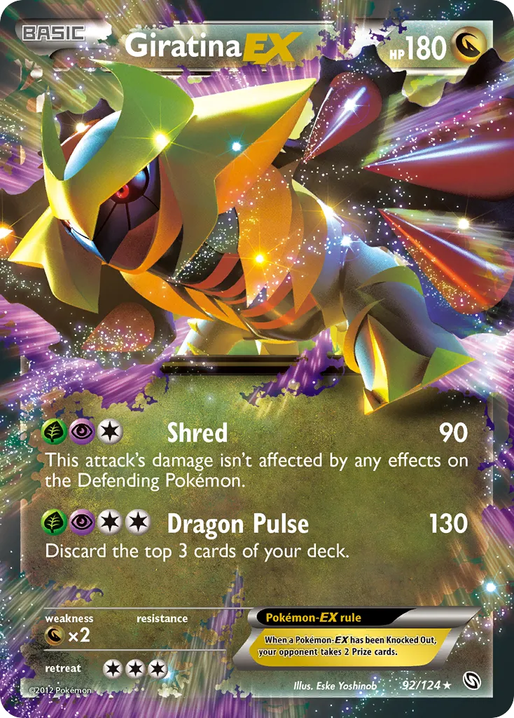Giratina EX — Dragons Exalted — Pokémon