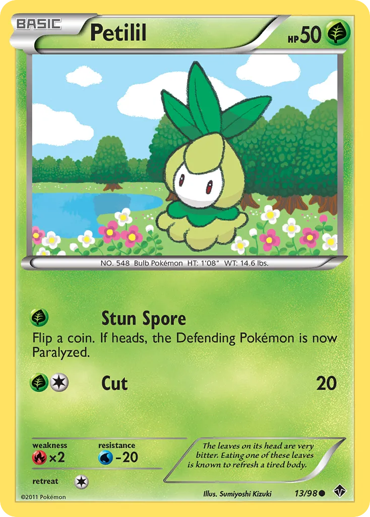 Petilil — Emerging Powers — Pokémon