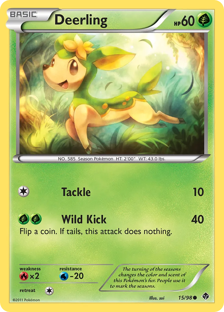 Deerling — Emerging Powers — Pokemon