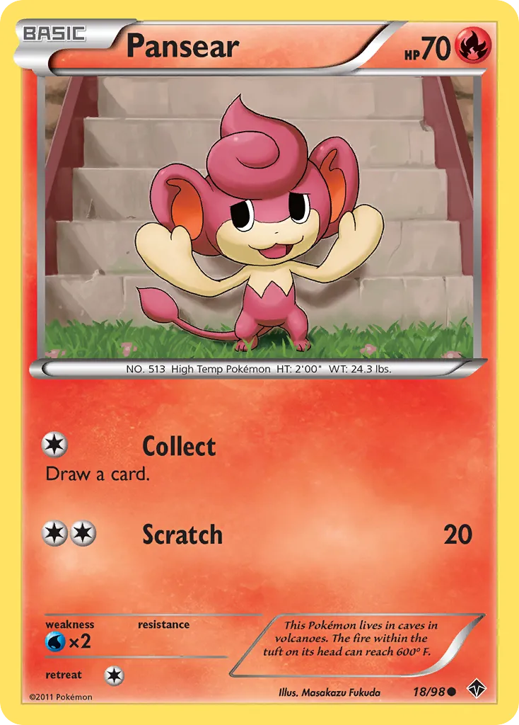 Pansear — Emerging Powers — Pokemon