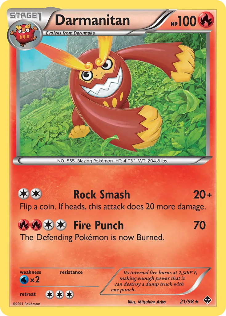 Darmanitan — Emerging Powers — Pokemon