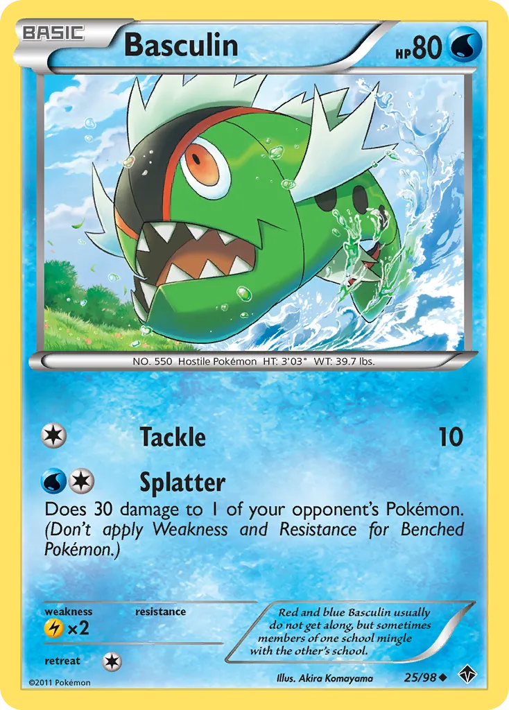 Basculin — Emerging Powers — Pokemon
