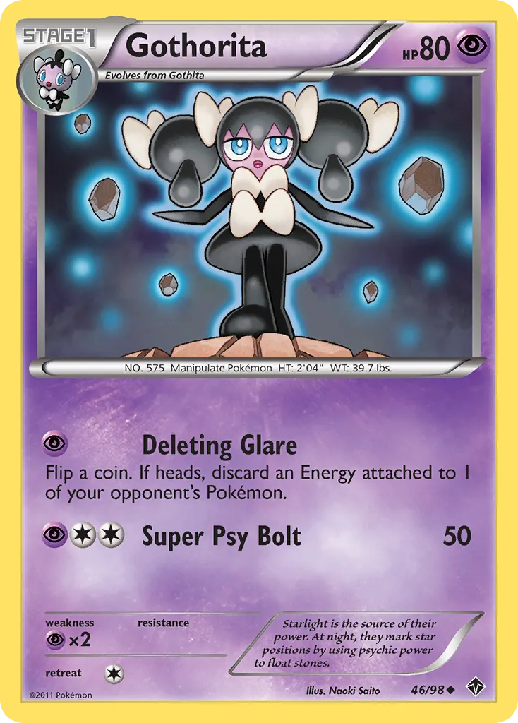 Gothorita — Emerging Powers — Pokemon