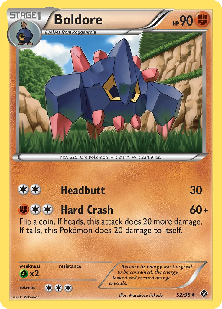 Boldore — Emerging Powers — Pokemon