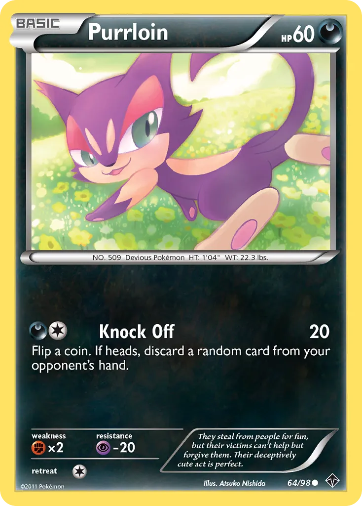 Purrloin — Emerging Powers — Pokémon