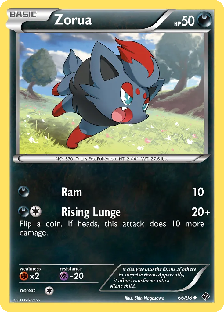 Zorua — Emerging Powers — Pokémon
