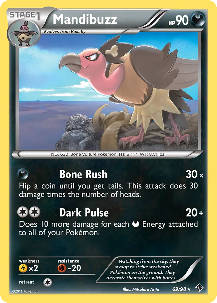 Mandibuzz — Emerging Powers — Pokemon