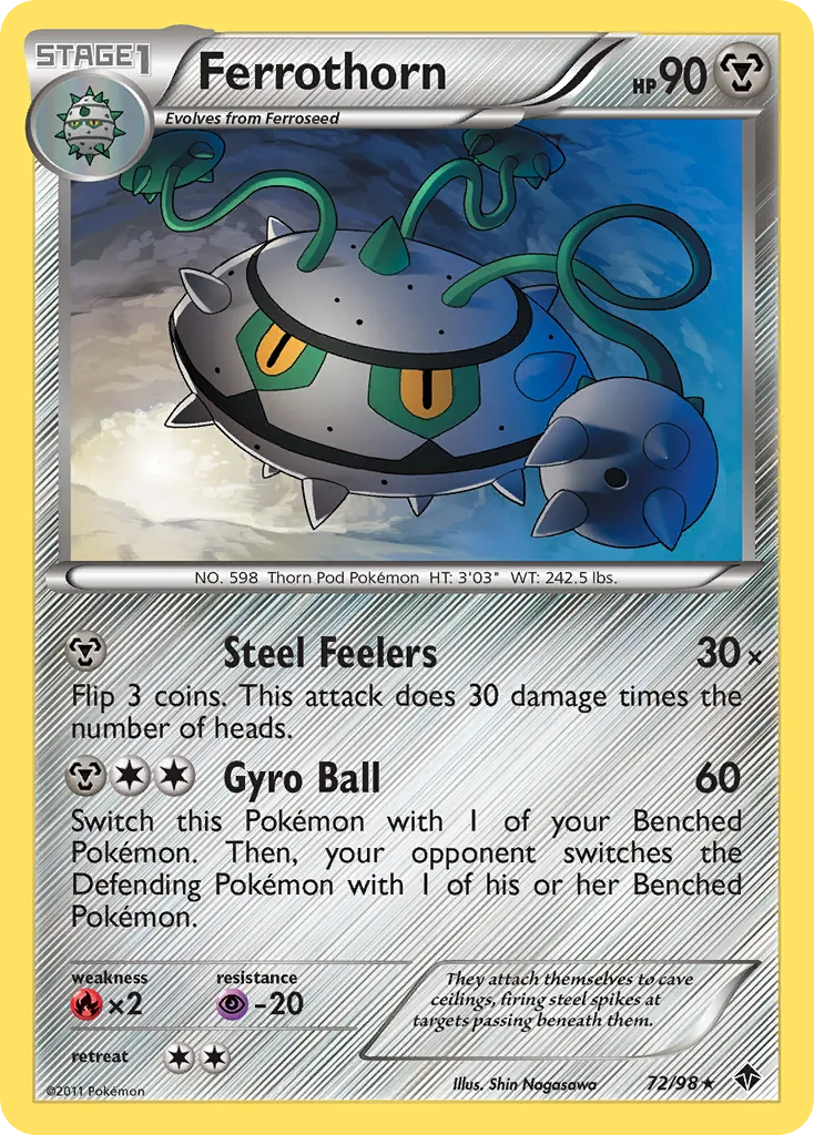 Ferrothorn — Emerging Powers — Pokémon