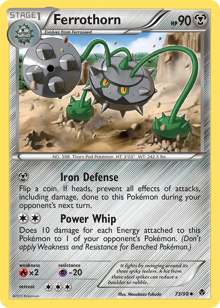 Ferrothorn — Emerging Powers — Pokemon