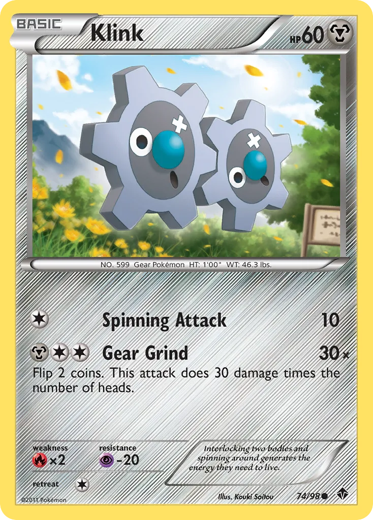 Klink — Emerging Powers — Pokémon