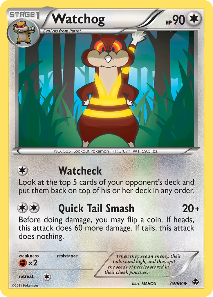 Watchog — Emerging Powers — Pokémon