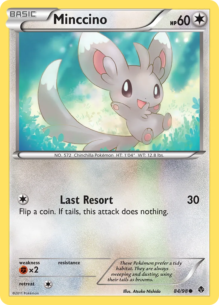 Minccino — Emerging Powers — Pokemon
