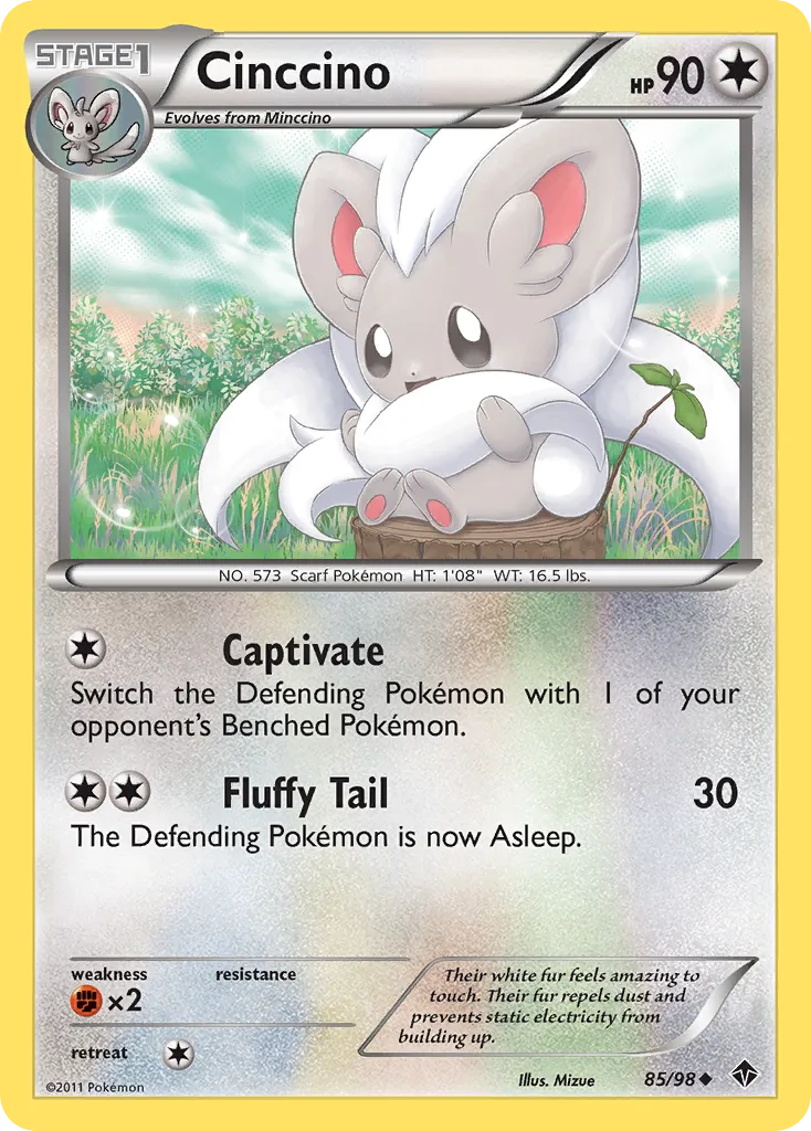 Cinccino — Emerging Powers — Pokémon