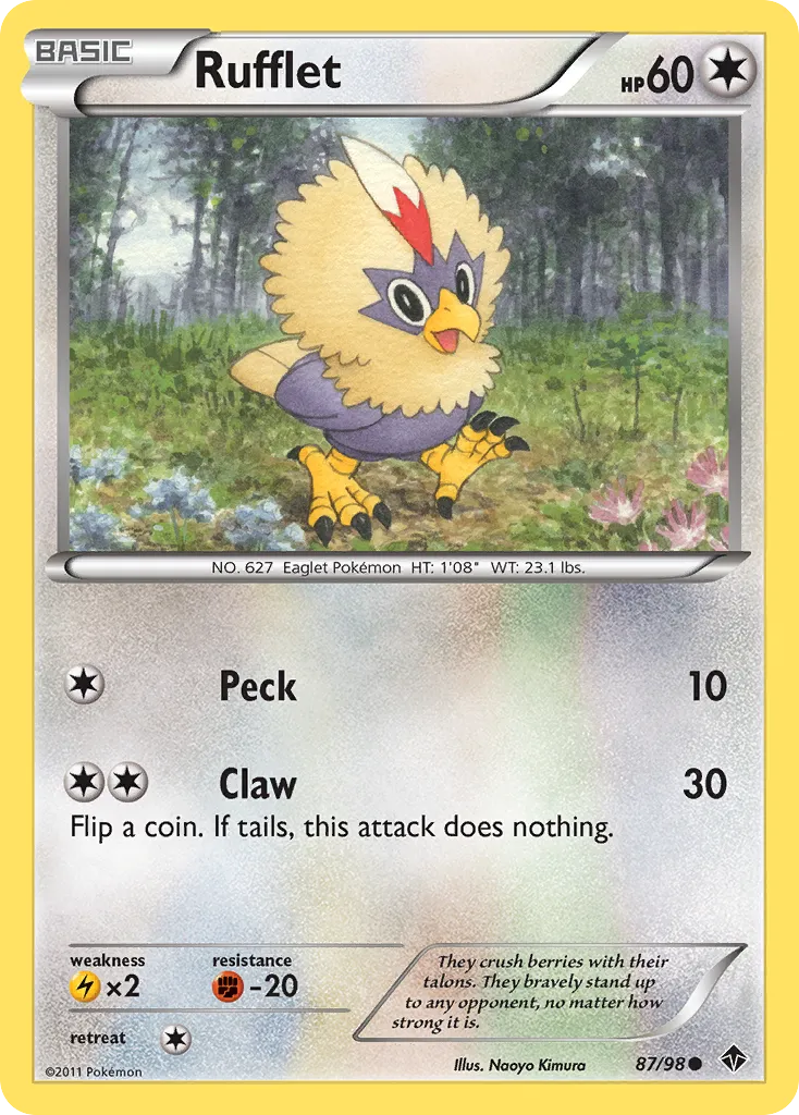 Rufflet — Emerging Powers — Pokémon