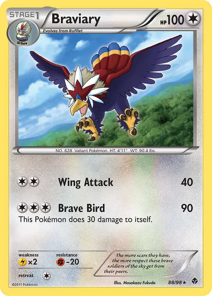 Braviary — Emerging Powers — Pokémon