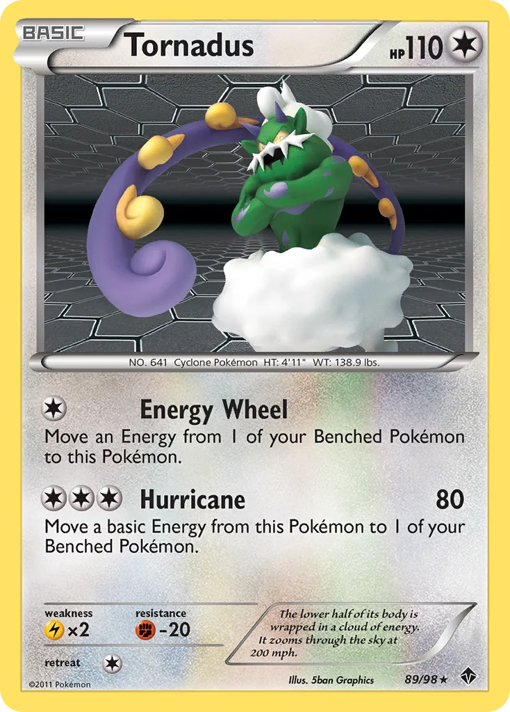 Tornadus — Emerging Powers — Pokemon