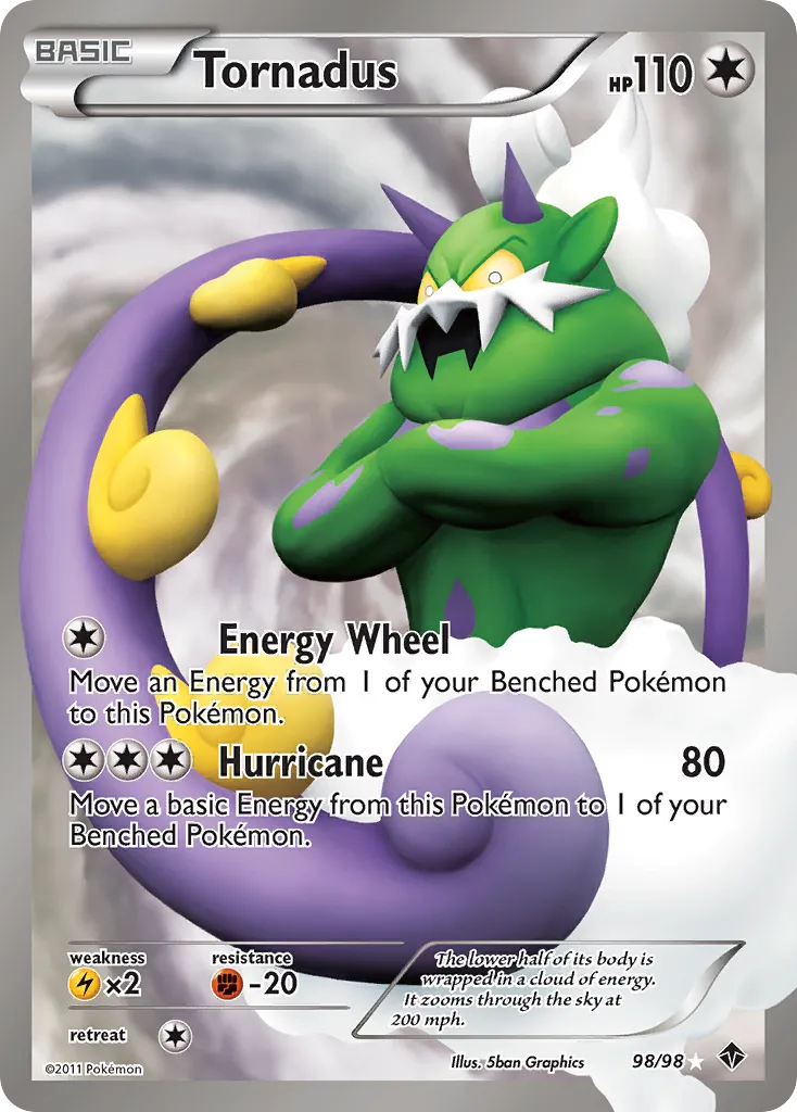 Tornadus — Emerging Powers — Pokémon