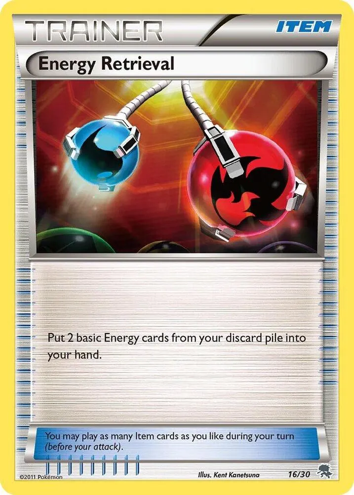 Energy Retrieval — BW Trainer Kit: Excadrill & Zoroark — Pokémon