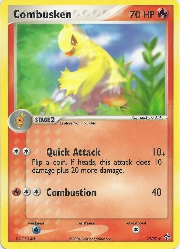 Combusken — EX Battle Stadium — Pokemon