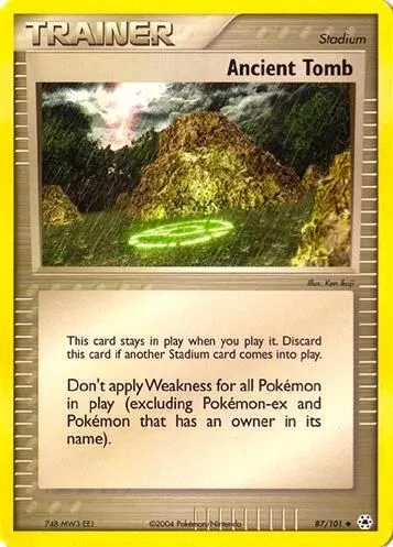 Ancient Tomb — EX Battle Stadium — Pokemon