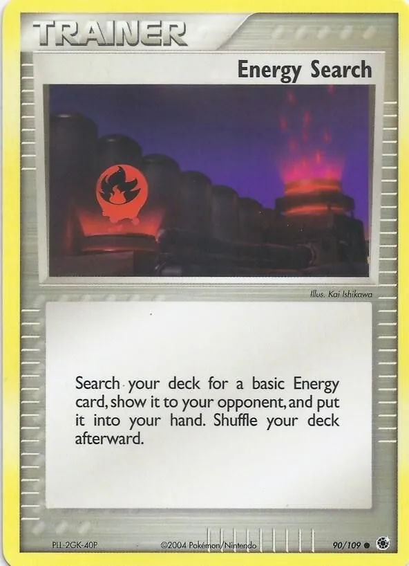 Recherche d'Énergie — EX Battle Stadium — Pokémon