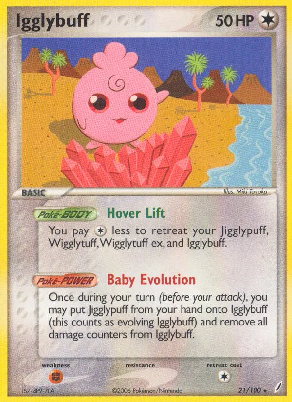 Igglybuff — EX Crystal Guardians — Pokémon
