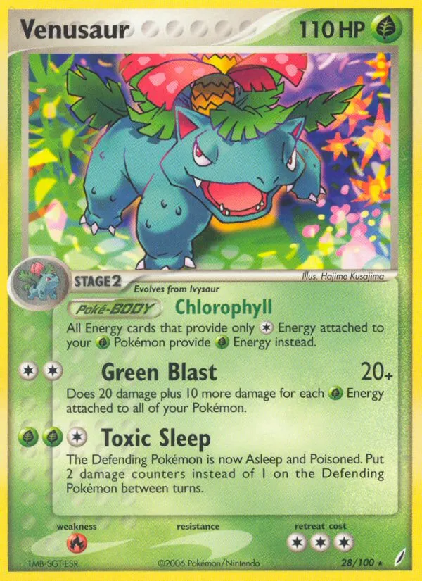 Venusaur — EX Crystal Guardians — Pokémon