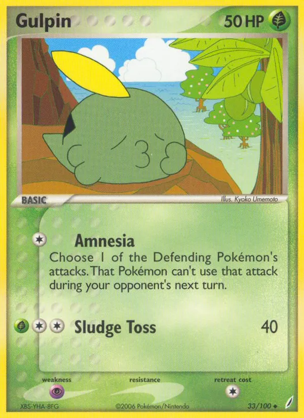 Gloupti — EX Crystal Guardians — Pokémon