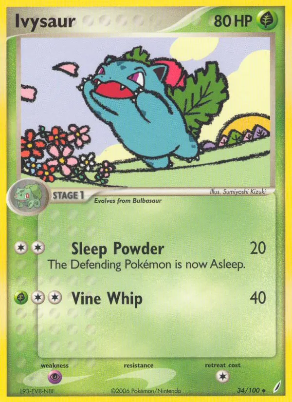 Ivysaur — EX Crystal Guardians — Pokémon