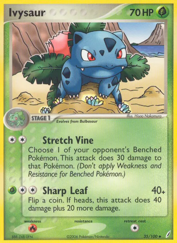 Ivysaur — EX Crystal Guardians — Pokemon