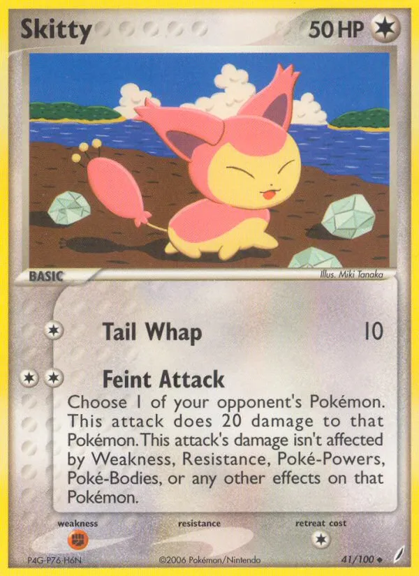 Skitty — EX Crystal Guardians — Pokemon
