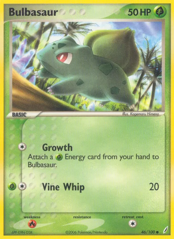 Bulbasaur — EX Crystal Guardians — Pokemon