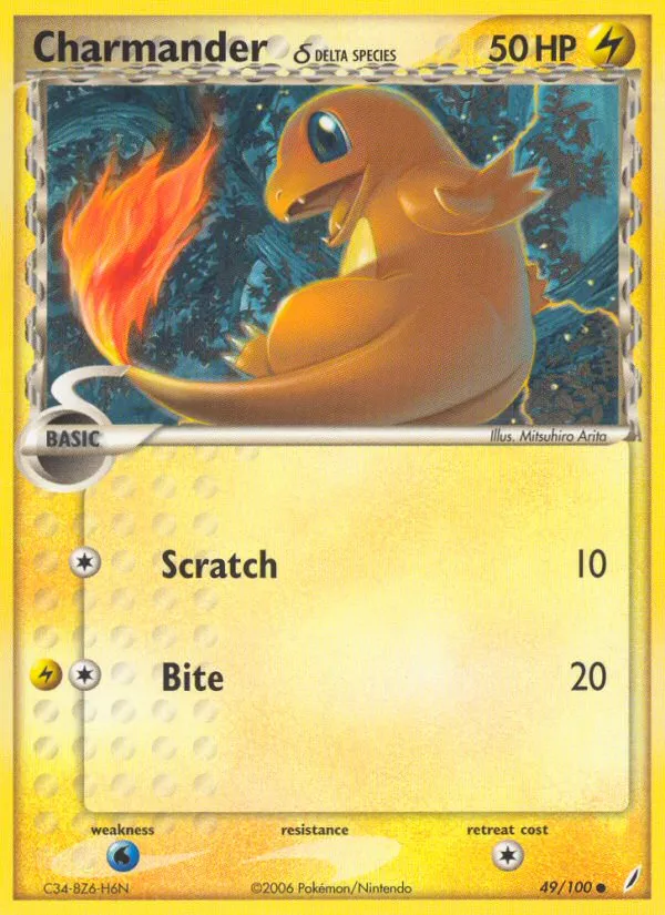 Charmander — EX Crystal Guardians — Pokémon