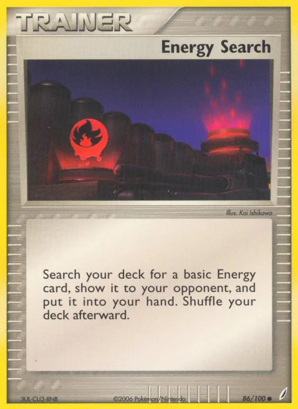 Energy Search — EX Crystal Guardians — Pokémon