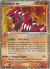 Product image for Groudon ex