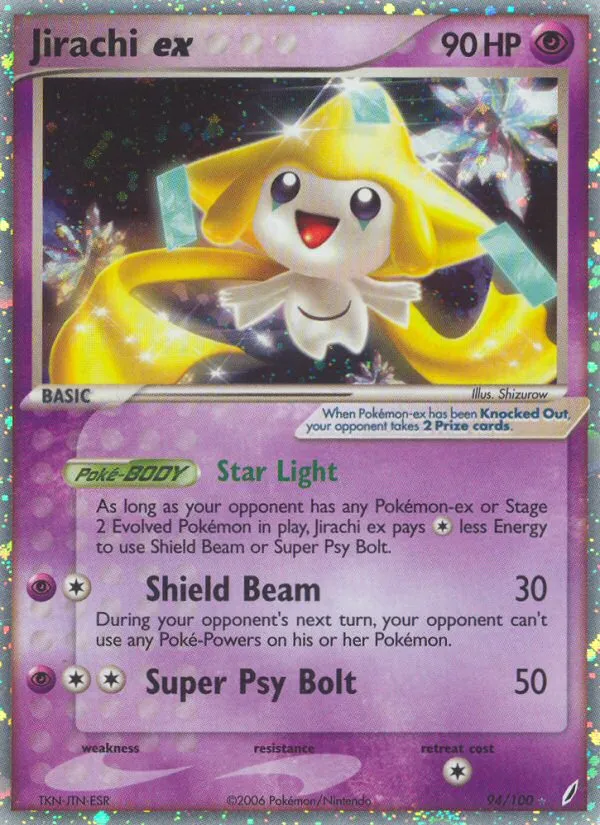 Jirachi ex — EX Crystal Guardians — Pokemon