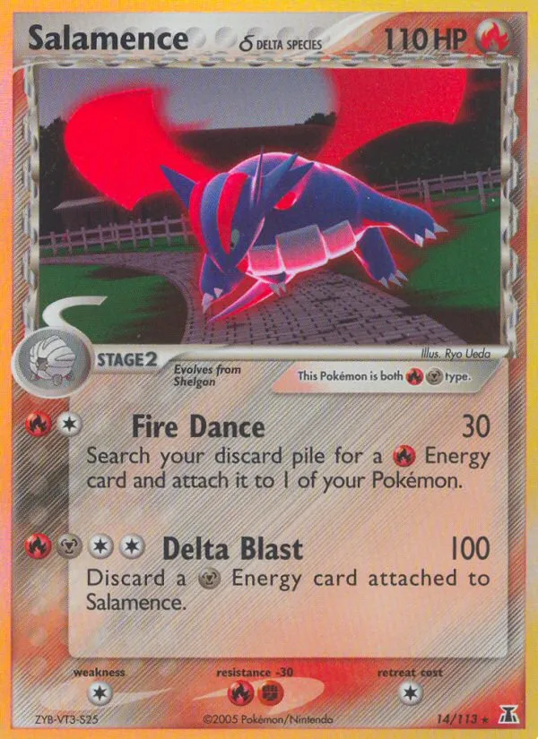 Salamence — EX Delta Species — Pokémon