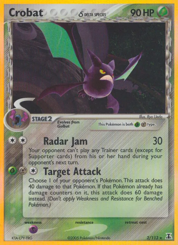 Crobat — EX Delta Species — Pokémon