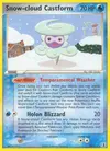 Product image for Snow-cloud Castform