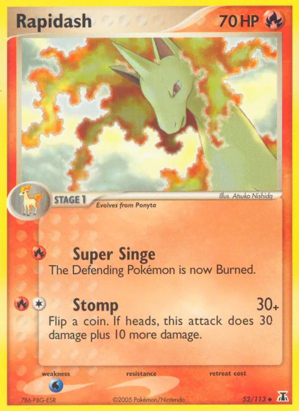 Rapidash — EX Delta Species — Pokemon