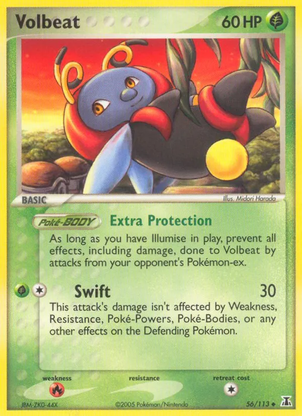Volbeat — EX Delta Species — Pokémon