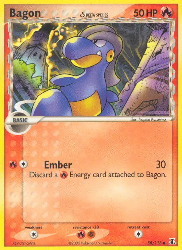 Bagon — EX Delta Species — Pokemon