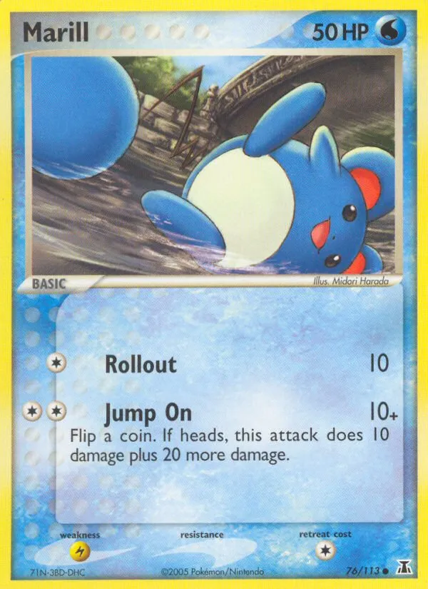 Marill — EX Delta Species — Pokemon