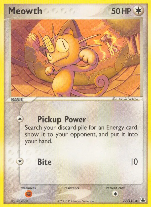 Meowth — EX Delta Species — Pokemon