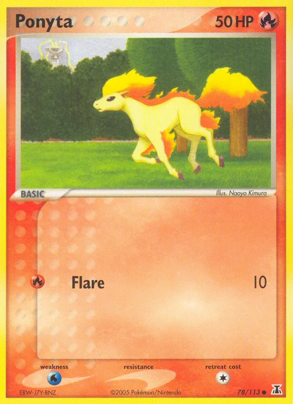Ponyta — EX Delta Species — Pokémon