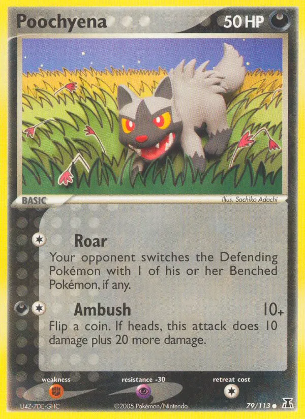 Poochyena — EX Delta Species — Pokémon