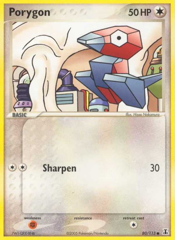 Porygon — EX Delta Species — Pokemon